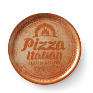 Prato de piza Coleção Recipe, vermelho tijolo, Vermelho, ⌀330mm