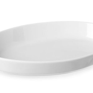 Prato para tapas oval, 0,8L, 324x185x(H)38mm