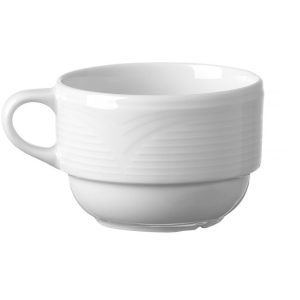 Chávena e pires para cappuccino, 0,23L, ⌀87mm