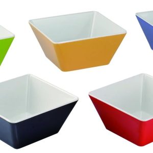 Taça Quadrado 18 cm Preto