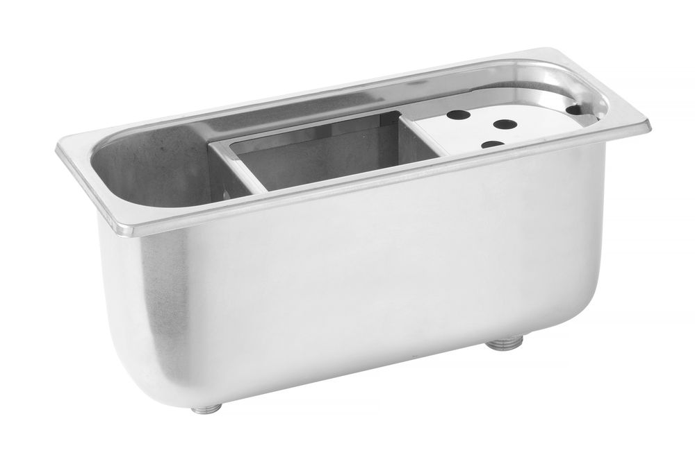Recipiente para lavagem de colheres de gelado, 270x111x(H)115mm - Image 5