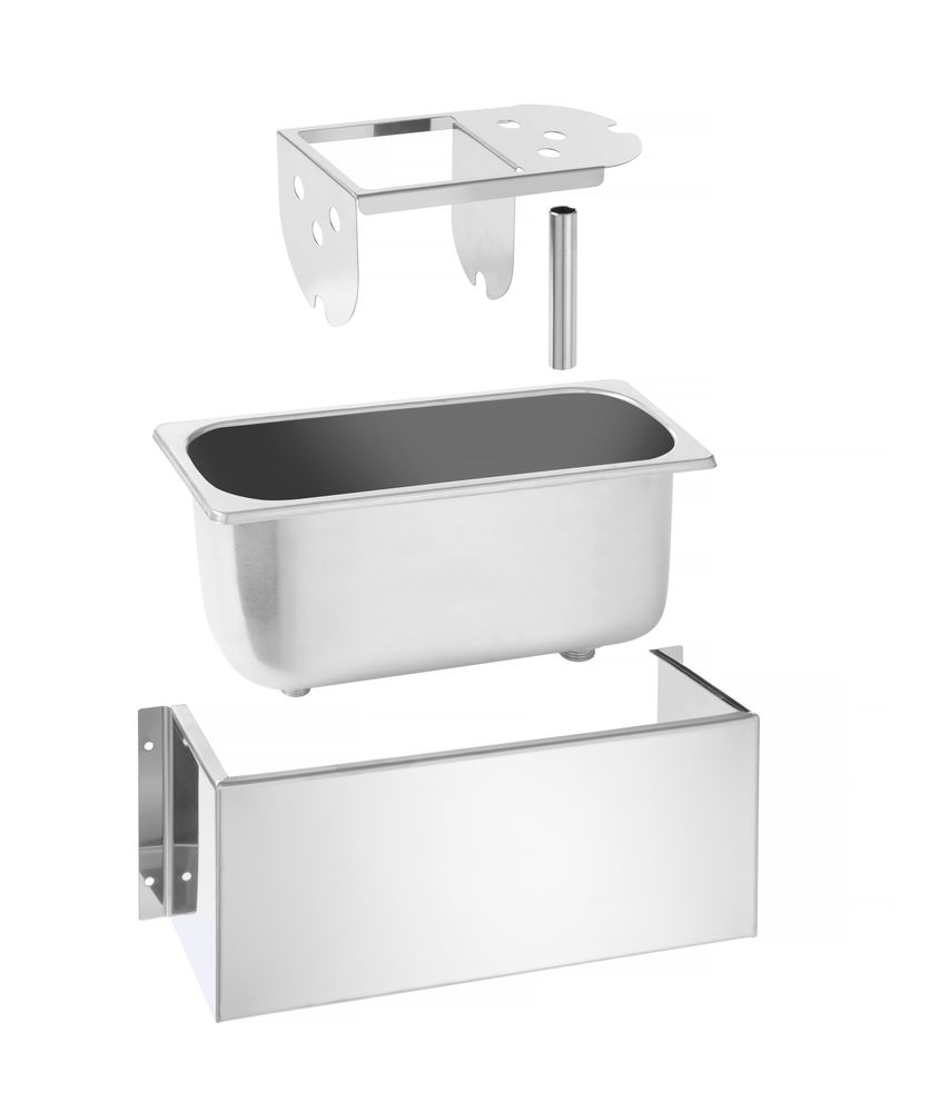 Recipiente para lavagem de colheres de gelado, 270x111x(H)115mm - Image 6