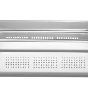 Recipiente Gastronorm 2/3 perfurado, Profi Line, GN 2/3, 9L, (H)100mm