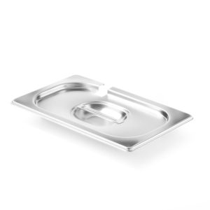 Tampa Gastronorm com encaixe para colheres, Profi Line, GN 1/4, 265x162mm