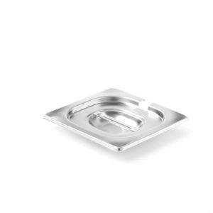 Tampa Gastronorm com encaixe para colheres, Profi Line, GN 1/6, 176x162mm