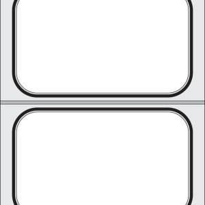 Tabuleiro para seladora térmica matrix, para dois tabuleiros de 178x113 mm