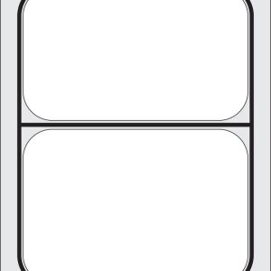 Tabuleiro para seladora térmica matrix, para um tabuleiro de dois compartimentos com 227x178 mm