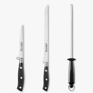 Arcos Conjunto de facas de chef - Série Riviera - Preto