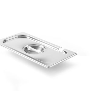 Tampa Gastronorm com encaixe para colheres, Kitchen Line, GN 1/3, 325x176mm