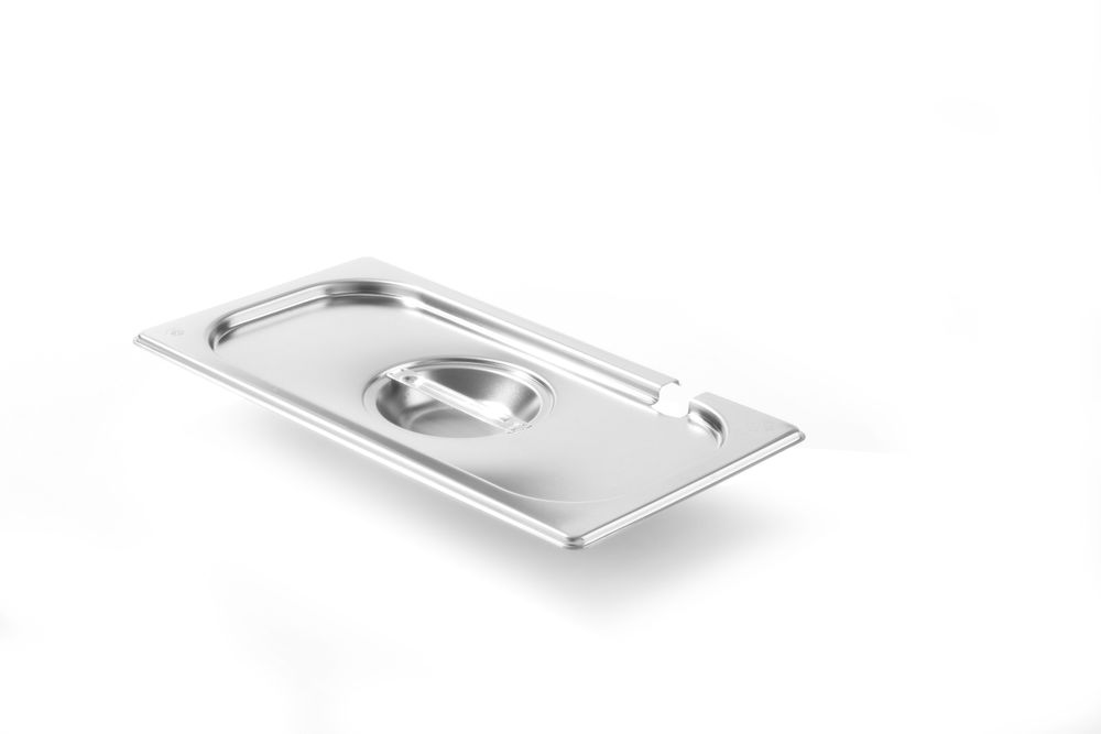 Tampa Gastronorm com encaixe para colheres, Kitchen Line, GN 1/3, 325x176mm