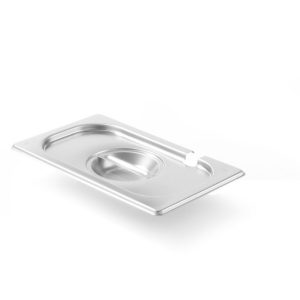 Tampa Gastronorm com encaixe para colheres, Kitchen Line, GN 1/4, 265x162mm