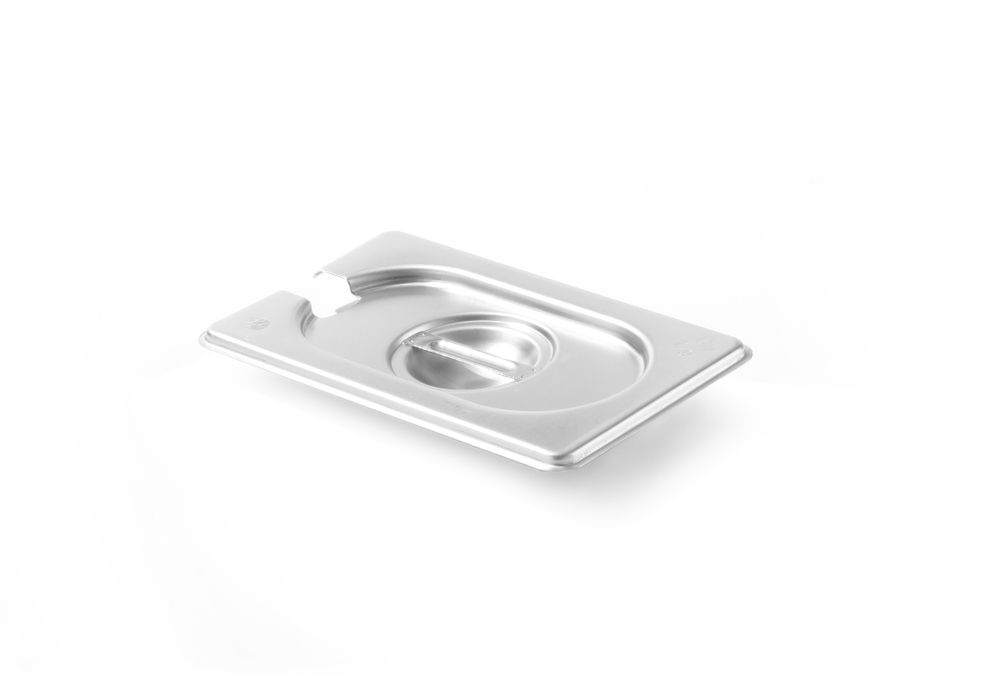 Tampa Gastronorm com encaixe para colheres, Kitchen Line, GN 1/9, 176x108mm