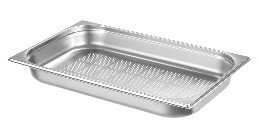 Recipiente Gastronorm 1/1 perfurado, Kitchen Line, GN 1/1, 9L, (H)65mm - Image 2