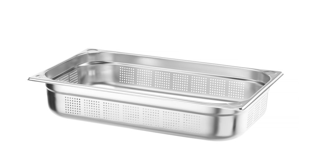 Recipiente Gastronorm 1/1 perfurado, Kitchen Line, GN 1/1, 14L, (H)100mm - Image 2