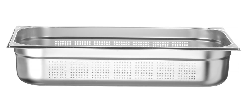 Recipiente Gastronorm 1/1 perfurado, Kitchen Line, GN 1/1, 14L, (H)100mm
