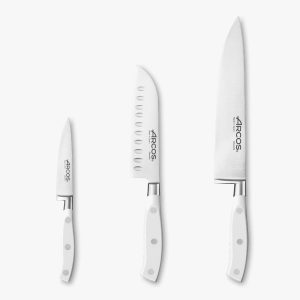 Arcos Conjunto de facas profissional - Série Riviera Blanc - Branco