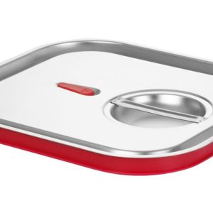 Tampa Gastronorm com aro em silicone, Kitchen Line, GN 2/3, 354x325mm
