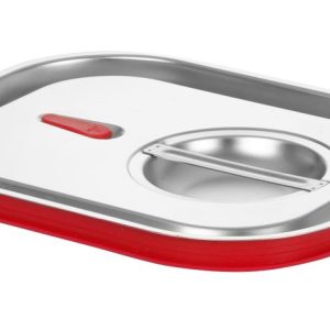 Tampa Gastronorm com aro em silicone, Kitchen Line, GN 1/2, 265x325mm
