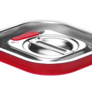 Tampa Gastronorm com aro em silicone, Kitchen Line, GN 1/6, 156x142mm