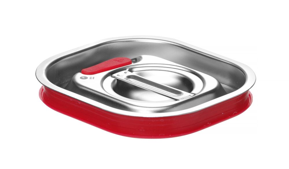 Tampa Gastronorm com aro em silicone, Kitchen Line, GN 1/6, 156x142mm