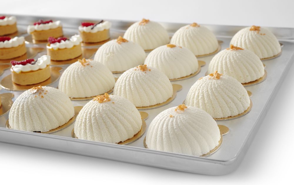 Tabuleiro para produtos de confeitaria, Prateado, 400x300x(H)20mm - Image 4