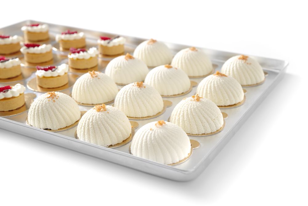 Tabuleiro para produtos de confeitaria, Prateado, 400x300x(H)20mm - Image 3