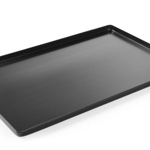 Tabuleiro para produtos de confeitaria, Preto, 600x400x(H)20mm