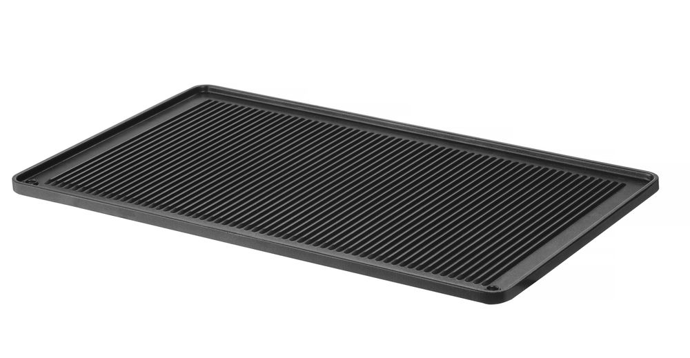 Placa de grelhar, canelada, CONVECTOMAT GRILLPLATE, GN 1/1, 530x325x(H)15mm
