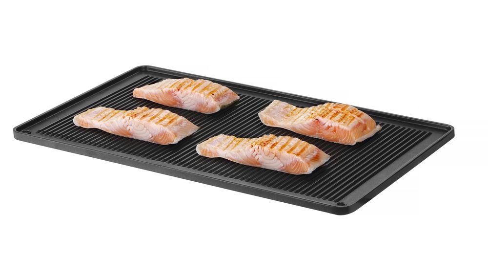 Placa de grelhar, canelada, CONVECTOMAT GRILLPLATE, GN 1/1, 530x325x(H)15mm - Image 4