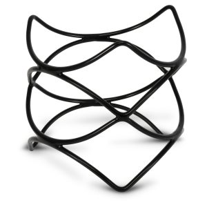 Expositor Buffet Preto. 20 cm