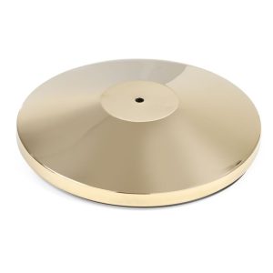 Poste separador com acabamento dourado, base, ⌀360x(H)65mm