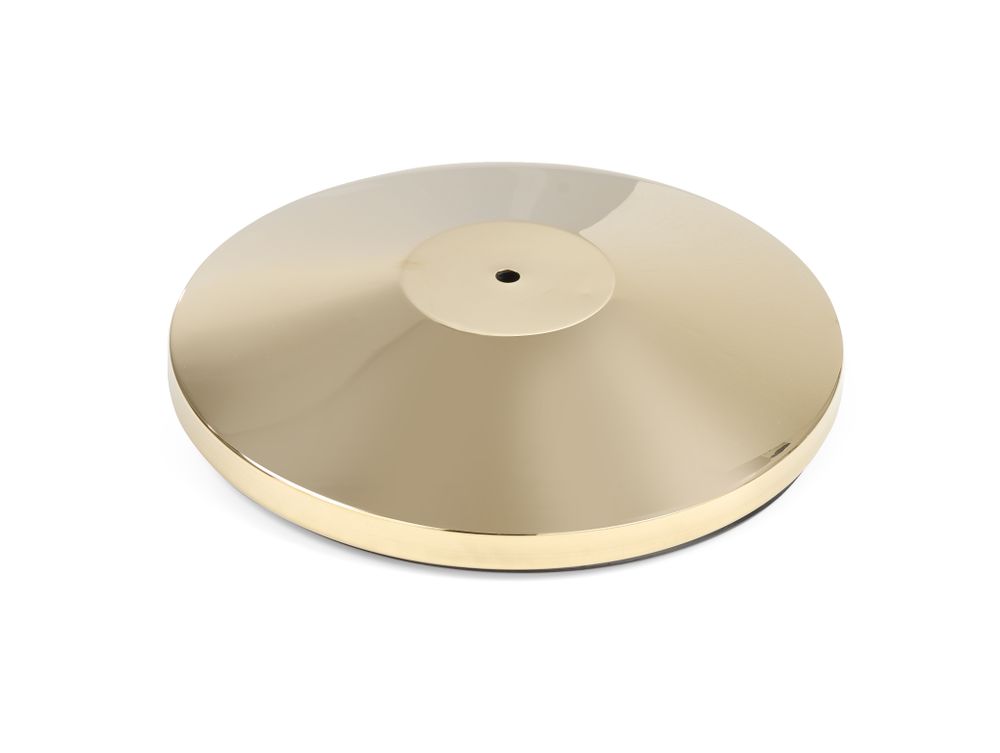 Poste separador com acabamento dourado, base, ⌀360x(H)65mm