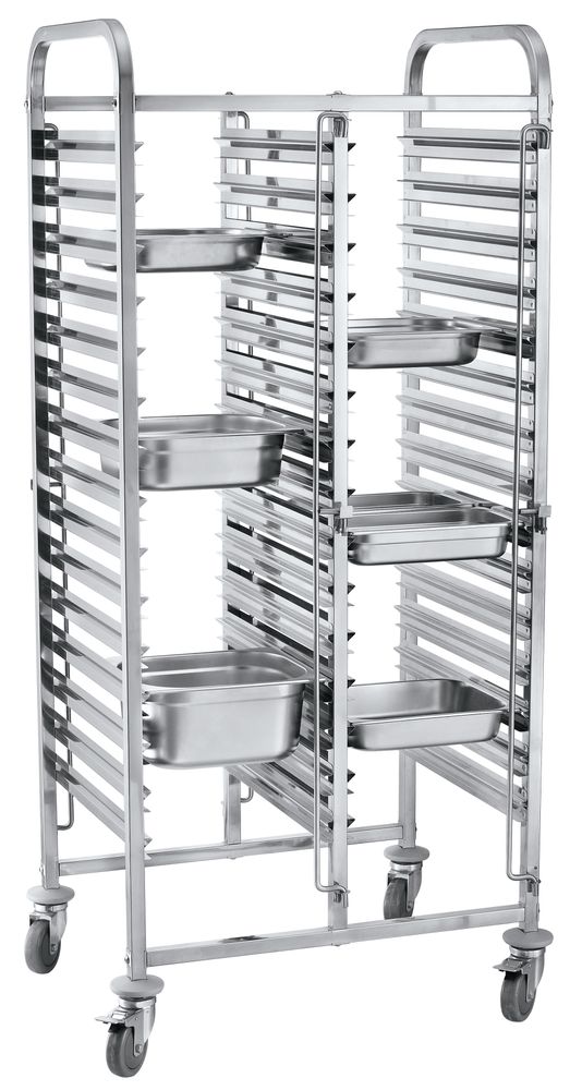 Carrinho duplo - 30 x GN 1/1, 798x610x(H)1710mm