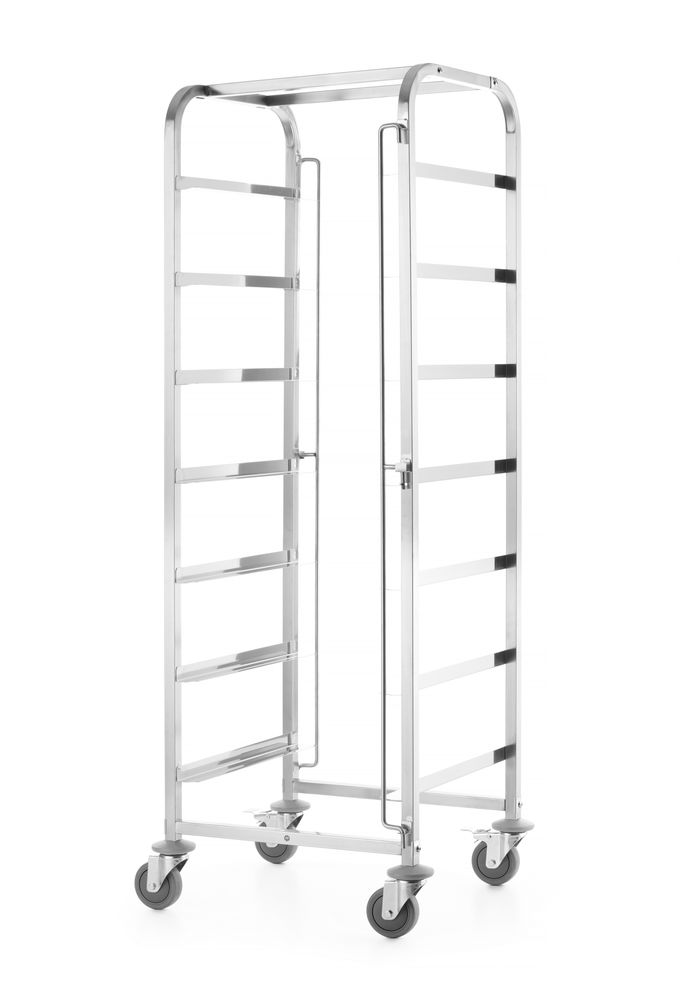 Carrinho móvel para cestos para máquina de lavar loiça - 7 x 500 x 500 mm, 615x560x(H)1710mm - Image 2