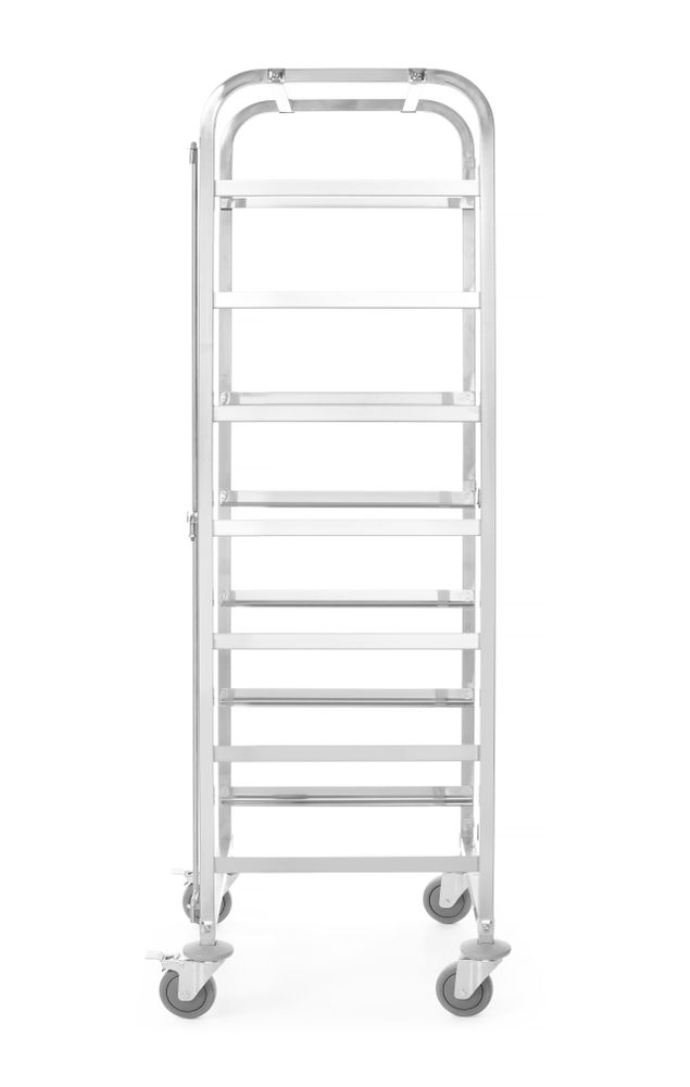 Carrinho móvel para cestos para máquina de lavar loiça - 7 x 500 x 500 mm, 615x560x(H)1710mm