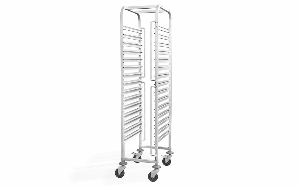 Carrinho para tabuleiros – 15 x GN 1/1, Profi Line, 440x610x(H)1710mm