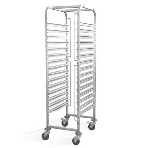 Carrinho para tabuleiros 15 – 600 x 400, Profi Line, 515x680x(H)1710mm
