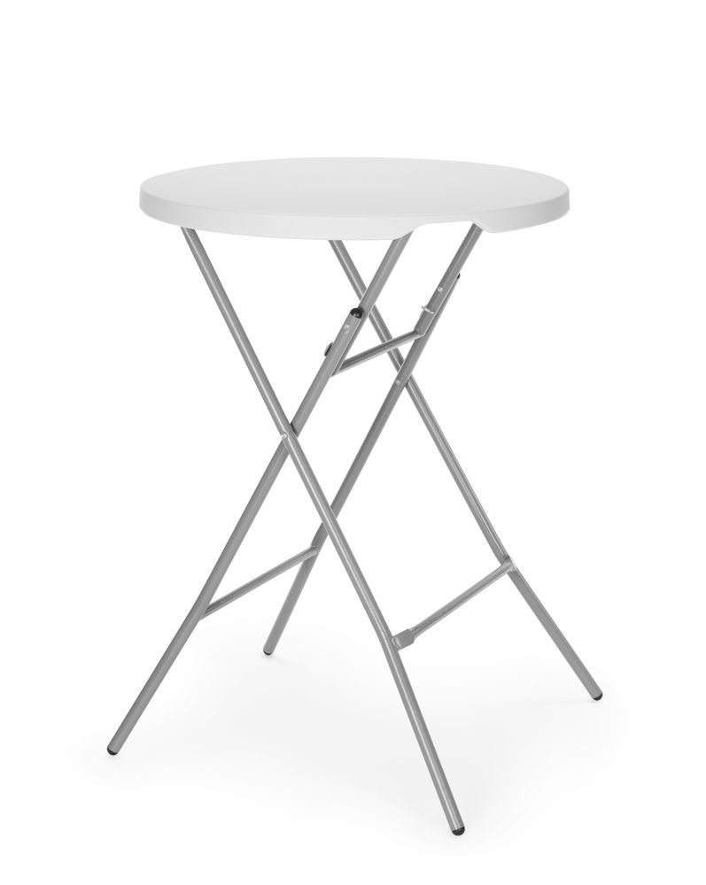 Mesa de bar, AmerBox, Carga máxima: 80 kg, Branco, ⌀800x(H)1100mm - Image 2
