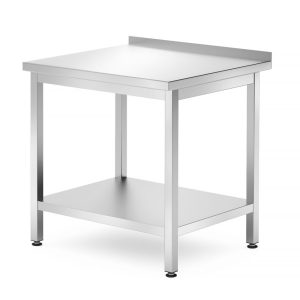 Mesa de parede com prateleira – aparafusada, profundidade 700 mm, Profi Line, 800x700x(H)850mm