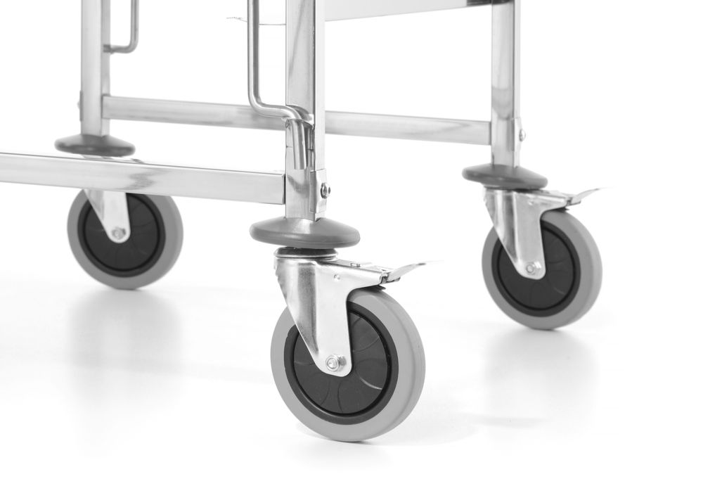 Carro para tabuleiros, Kitchen Line, Prateado, 470x620x(H)1735mm - Image 3