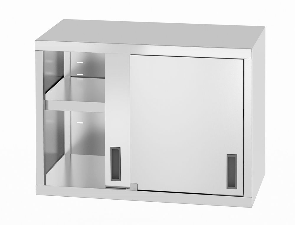 Armário suspenso – soldado, com portas deslizantes, Profi Line, 800x400x(H)600mm