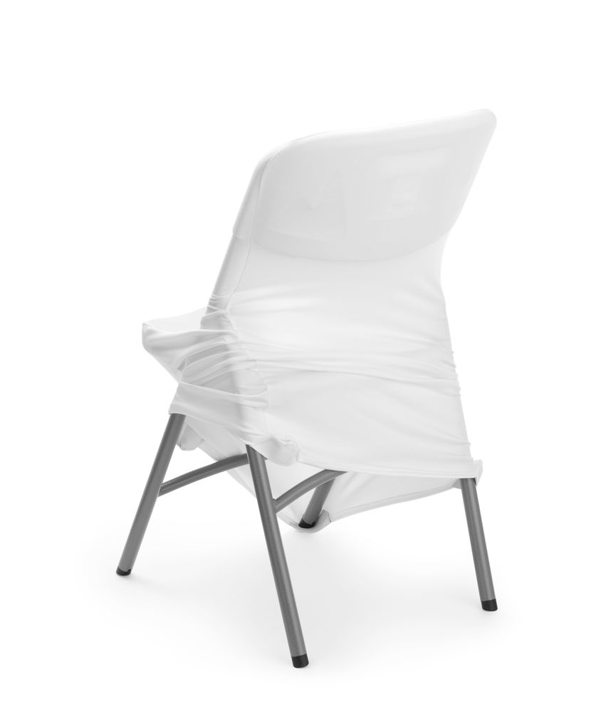 Cobertura para cadeira dobrável, Kitchen Line, 810965 & 910989, Branco, 540x440x(H)840mm - Image 5