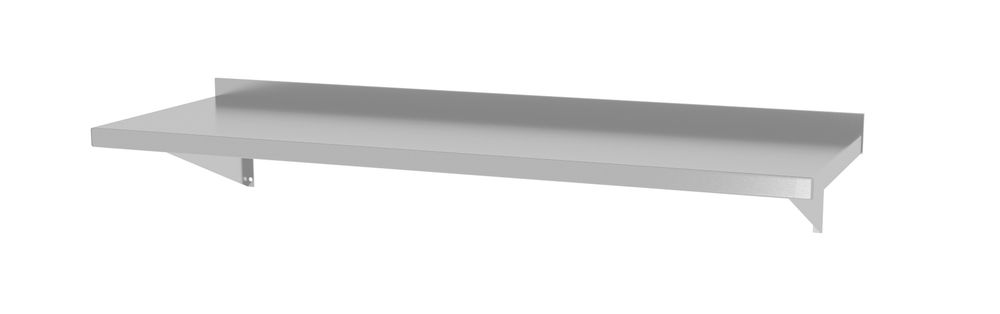 Prateleira de parede, com 2 suportes, 800x300x(H)250mm - Image 2