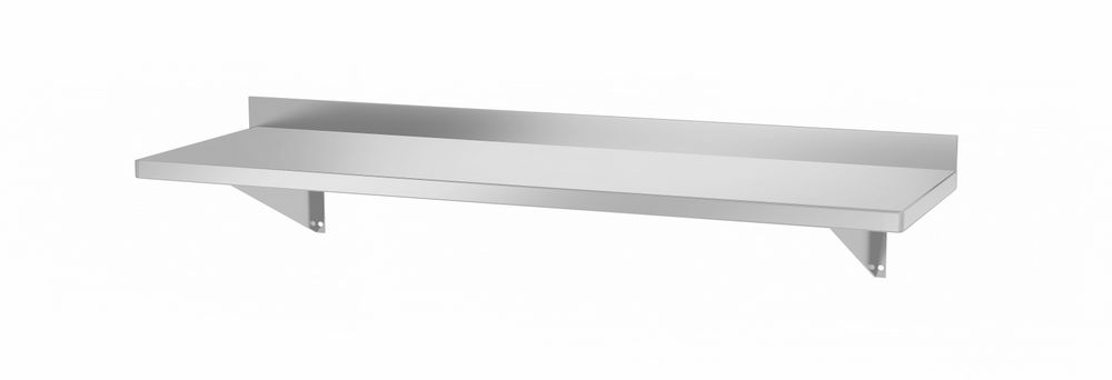 Prateleira de parede, com 2 suportes, 1000x300x(H)250mm