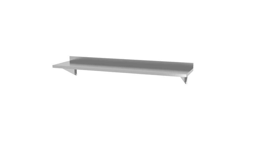 Prateleira de parede, com 2 suportes, 800x300x(H)250mm - Image 3