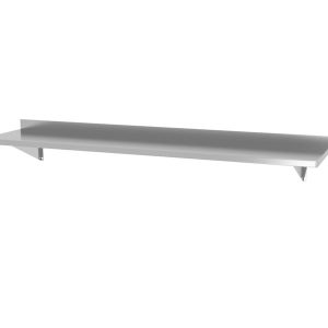 Prateleira de parede, com 2 suportes, 1400x300x(H)250mm