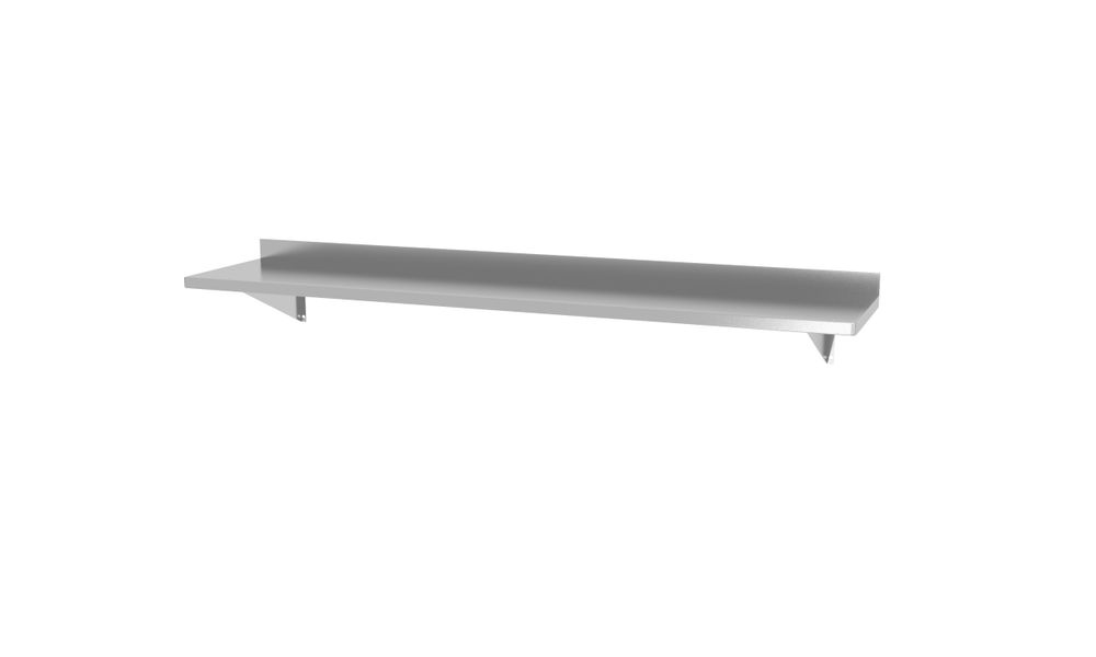 Prateleira de parede, com 2 suportes, 800x300x(H)250mm - Image 4