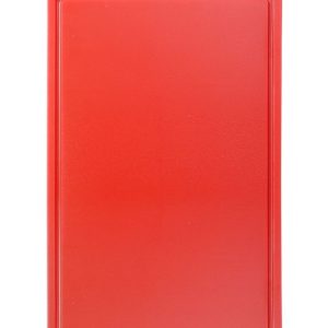 Tábua de corte HACCP Gastronorm 1/1, GN 1/1, Vermelho, 530x325mm, Retangular