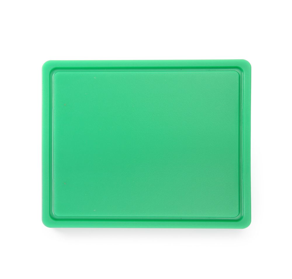 Tábua de corte HACCP Gastronorm 1/2, GN 1/2, Verde, 325x265mm, Retangular