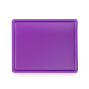 Tábua de corte HACCP Gastronorm 1/2, GN 1/2, Roxo, 325x265mm, Retangular